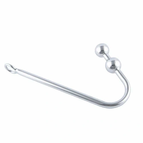 Anal Hooks Steel Hook Anal Balls Pleasurable Stainless Two 4417 0204